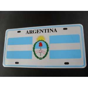  ARGENTINA LICENSE PLATES.NEW