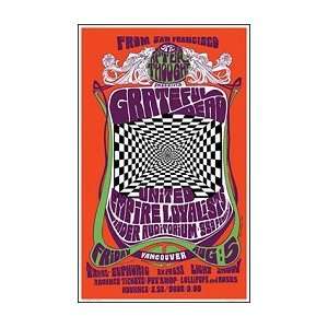   Poster   Vancouver 5 Aug 1966   Afterthought Series by Bob Masse