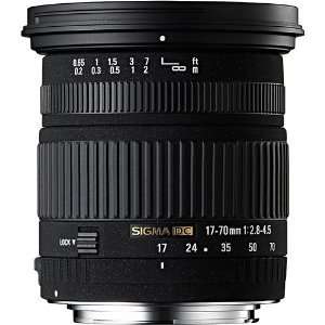  Sigma 17 70mm f/2.8 4 DC Macro OS (Optical Stabilizer) HSM 