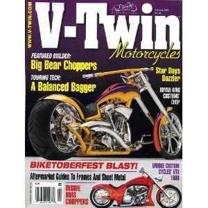   Twin Magazine  February 2008 (Big Bear Choppers) Dave Nichols Books