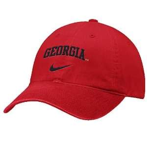  Georgia Bulldogs NCAA Adjustable Cap By Nike Team Sports 