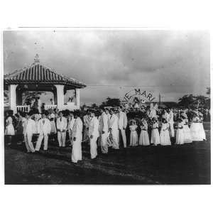   Guam, Marianas Islands,1946,Guam Catholics,Agana Plaza