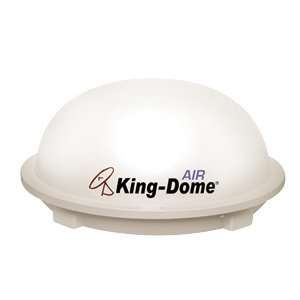  King Dome 9762LP In Motion RV Satellite TV Antenna (White 