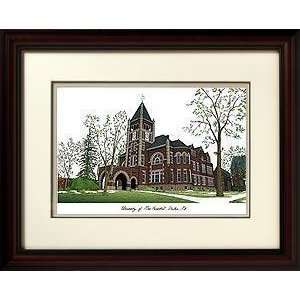 University of New Hampshire Alma Mater Alma Mater 14x18 Lithograph in 