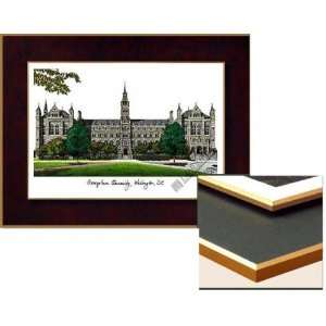  Georgetown Hoyas Collegiate Laminated Lithograph Sports 