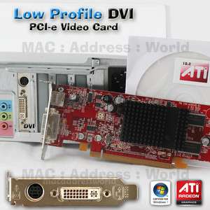 Dell Inspiron 537s 545s 546s Low Profile DVI PCI e x16 Video Card SFF 