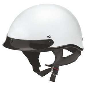  AGV A4 Solid Color Motorcycle Half Helmets Pearl White 