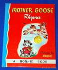 Mother Goose Rhymes Bonnie Book Very Fine Near MINT 19