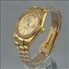 MEN GOLD S/STEEL DAY DATE PRESIDENT AUTOMATIC WATCHES  