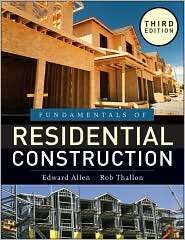   Construction, (0470540834), Edward Allen, Textbooks   