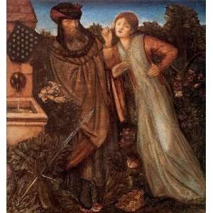   Mark and La Belle Iseult, By BurneJones Edward Coley 