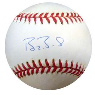 Barry Bonds Autographed Signed NL Baseball PSA/DNA #M60611  