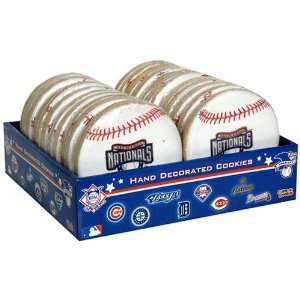 Color A Cookie Major League Baseball, Nationals, 24 Count Package 