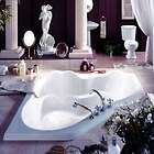 neptune ariane 60x60 contemporary corner bath tub soaker optional spa