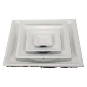 Diffusers, Dampers, and Collars Diffuser,Sq,Ceiling,3Cone 