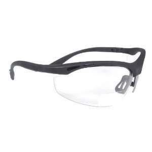  Radians Cheaters 1X Bifocal Safety Glasses Clear Lens 