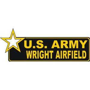  United States Army Wright Airfield Bumper Sticker Decal 6 