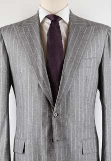 New $6750 Cesare Attolini Light Gray Suit 44/54  