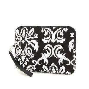  Quilted Damask I pad Case (Blk/wht) 