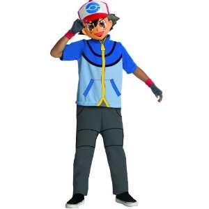  Pokemon ASH Costume, Boys Size M (8) Toys & Games