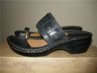 Born Womens BLACK Pecan Sandal # 31877 Sizes 7,8 & 9  