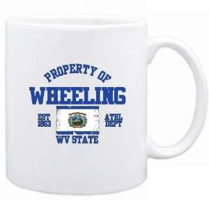  New  Property Of Wheeling / Athl Dept  West Virginia Mug 