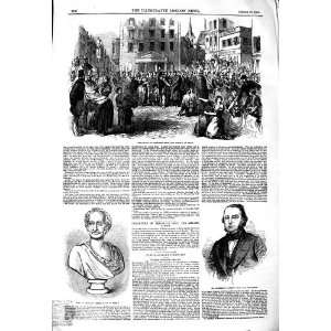  1850 PRISONERS ABBAYE PARIS BUST GOUGH ADAMS KERSHAW