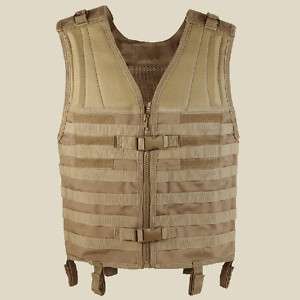 VooDoo Tactical Deluxe Universal Molle Vest TAN 20 7210  
