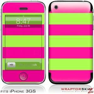 iPhone 3G & 3GS Skin and Screen Protector Kit   Kearas Psycho Stripes 