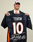 Denver Broncos Tim Tebow Hand signed autographed COA  