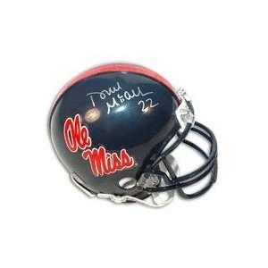 Deuce McAllister Autographed Mississippi (Ole Miss) Rebels Riddell 