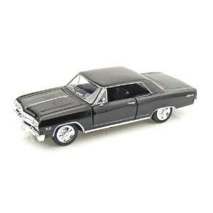  1965 Chevy Chevelle Malibu 1/24   Black Toys & Games