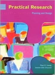 Practical Research Planning and Design, (0139603603), Paul D. Leedy 