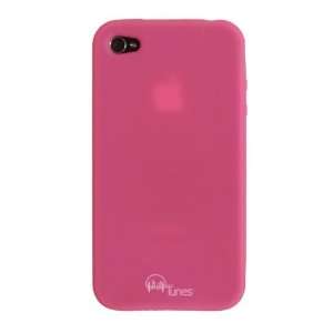  iPhone 4G Skin Case Pink + 3 Pack iPhone 4 Screen 