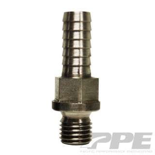 Replace your stock restrictive CP3 pump inlet fitting with this high 