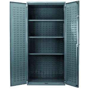 Akro Mils AC3624 3AS Steel Storage Cabinet with Shelves and Louvered 