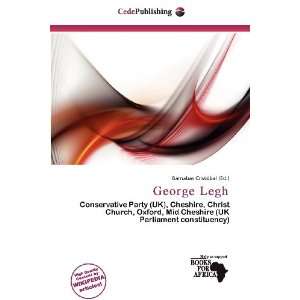  George Legh (9786200801463) Barnabas Cristóbal Books