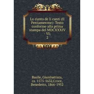   , ca. 1575 1632,Croce, Benedetto, 1866 1952 Basile  Books