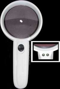 7X MAGNIFIER ILLUMINATED MAGNIFING GLASS LIGHTED LED  