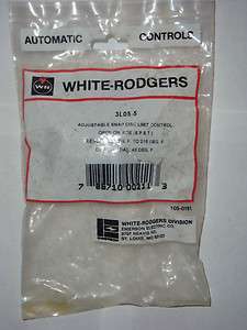 WHITE RODGERS 3L05 5 ADJUSTABLE SNAP DISC LIMIT CONTROL  