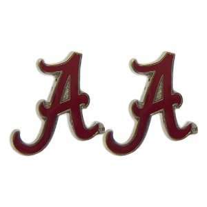  Alabama Crimson Tide Post Stud Logo Earring Set Ncaa Charm 