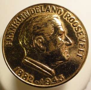 Franklin D Roosevelt   Little White House Warm Springs Georgia Medal 