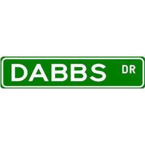  DABBS Street Name Sign ~ Family Lastname Sign ~ Gameroom 