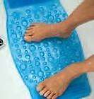 in 1 Shower Mat w Massage Bubbles, Scrub & Simulator