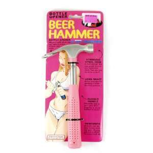 Pink beer hammer 