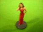 game parts ~ CLUE ~ MS SCARLET ~ PEOPLE SHAPED PAWN ~ RED MOVER