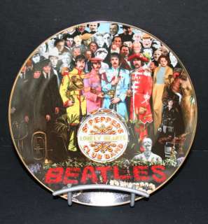 The Beatles SGT. PEPPER Porcelain Collector Plate  