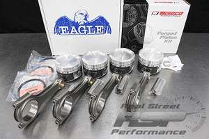   Forged Pistons Eagle Rods Ford Focus Duratec 2.3L 11.01 88mm  