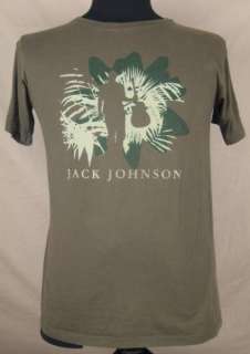 Jack Johnson Brushfire Fairy Tales Oahu Hawaii Mens T shirt Medium 