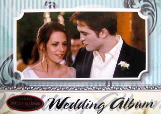 Twilight Breaking Dawn Wedding Album 3 Card Set ~ Rare ~ New  